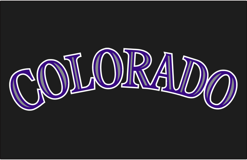 Colorado Rockies 2017-Pres Jersey Logo fabric transfer
